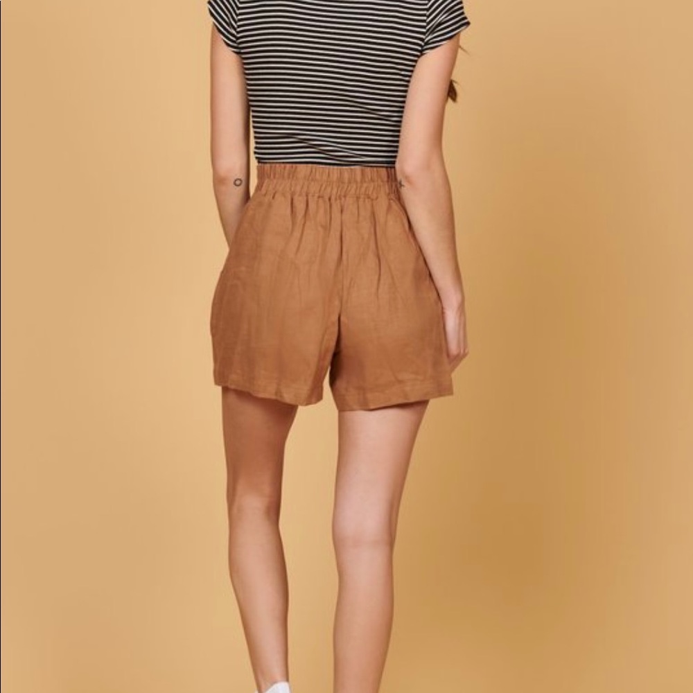 Whimsy & Row Valentina Shorts-100% Recycled Linen